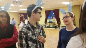 bunny hop dancers