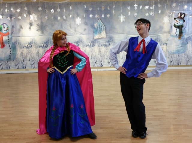 Dancers Anna and Hans