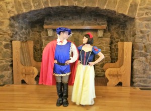 Disney Snow white and Ferdinand do a wedding dance Galliard Boettcher Mansion 