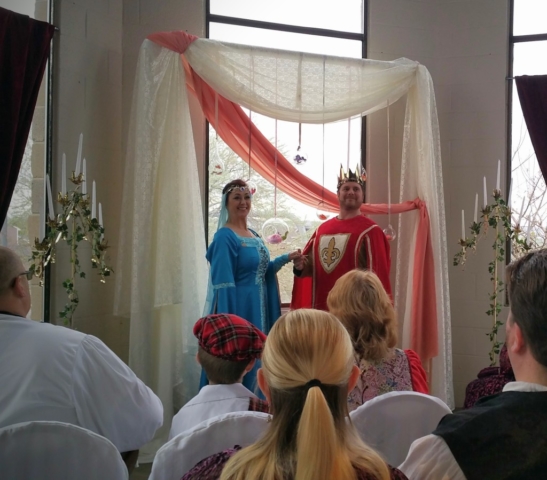 Castle wedding for a king