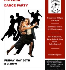 May 30th Potluck Dance Party