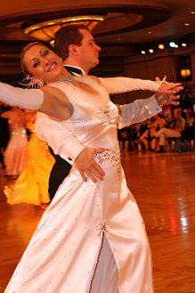 Wedding white ballroom dance happily ever after in denver and highlands ranch