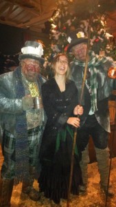 Robyn and Chiminey Sweeps at Dickens Fair