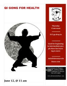 June QI GONG FOR HEALTH