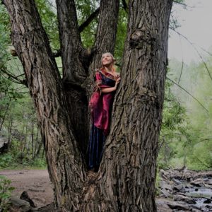 LOTR Arwin up at tree ideldale (2)