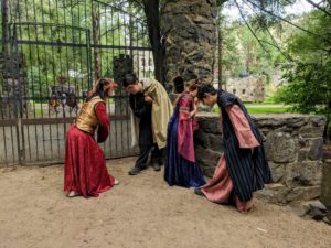 LOTR elf court bow at Dunafon