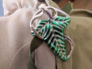 LOTR Elf leves of lorien pin