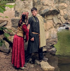 LOTR-Elf-Queen-Celebrían-and-prince-Elrohir