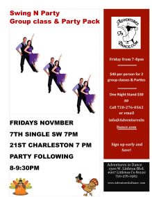 November Swing n Party Pack! 