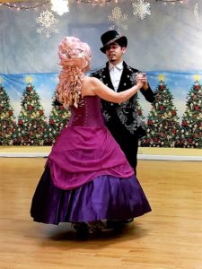 Sugar plum and Prince dance victorian two step