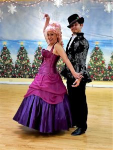Sugar Plum Fairy and Prince K shadow dance